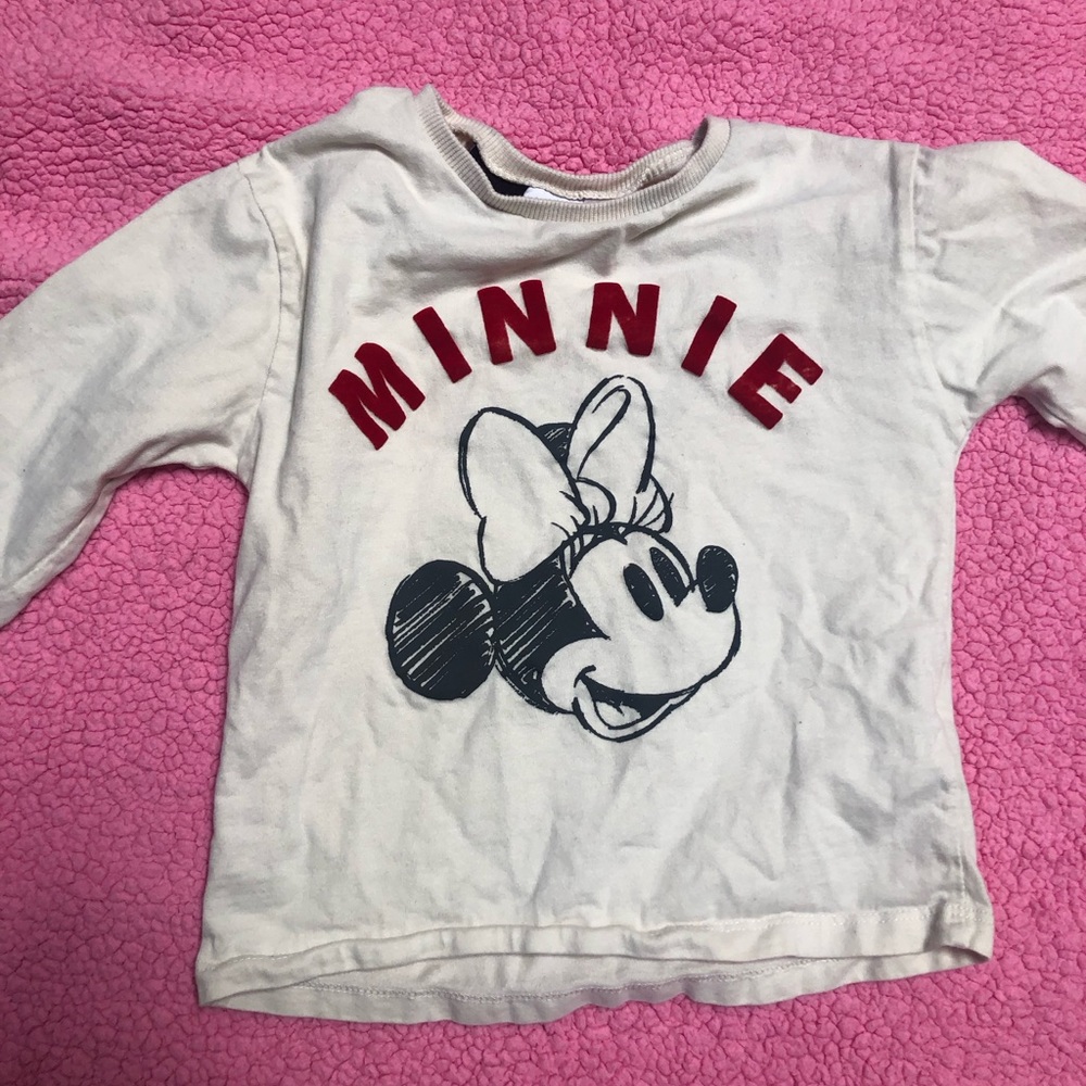 ZARA Minnie Mouse Disney t-shirt